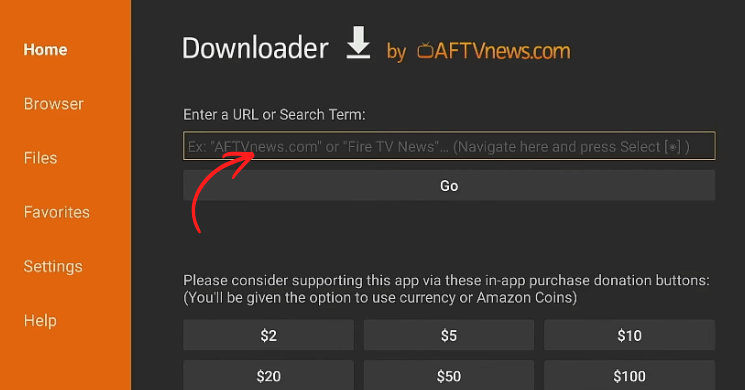 Download Tivimate on amazon Firestick